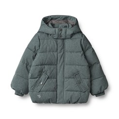 Wheat Puffer jacket Gael - Ink melange